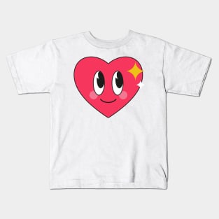 HAPPY HEART KAWAII - Cute print winter Kids T-Shirt